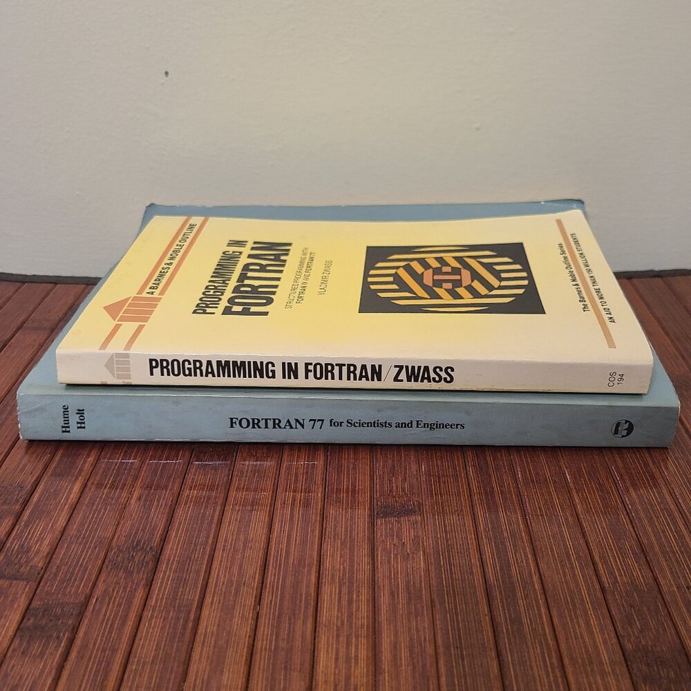 Two Vintage Fortran Programming Books - Picture 4 of 4